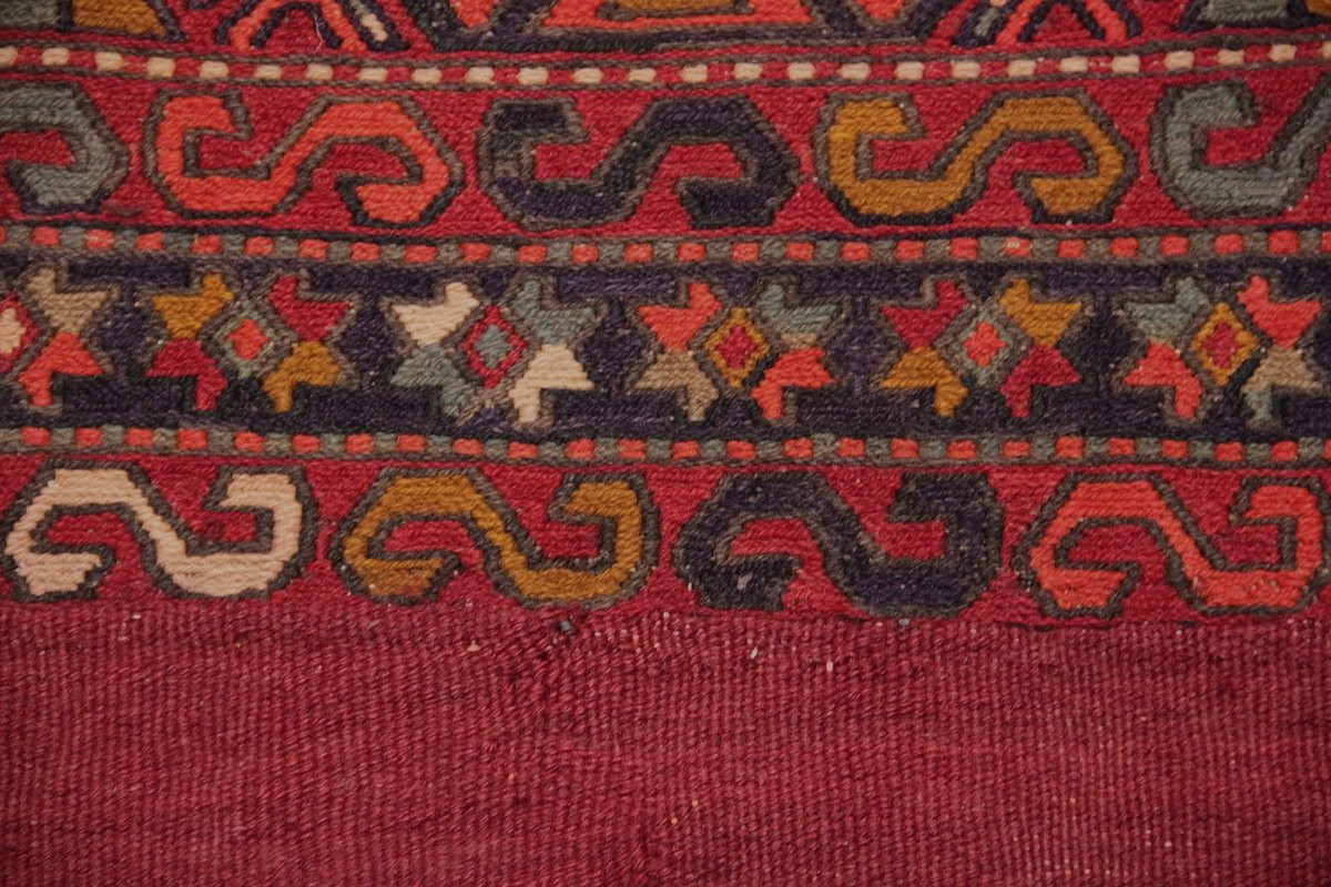 Kilim Soumak Shahsavan Iran 165 X 55 Cm-photo-4