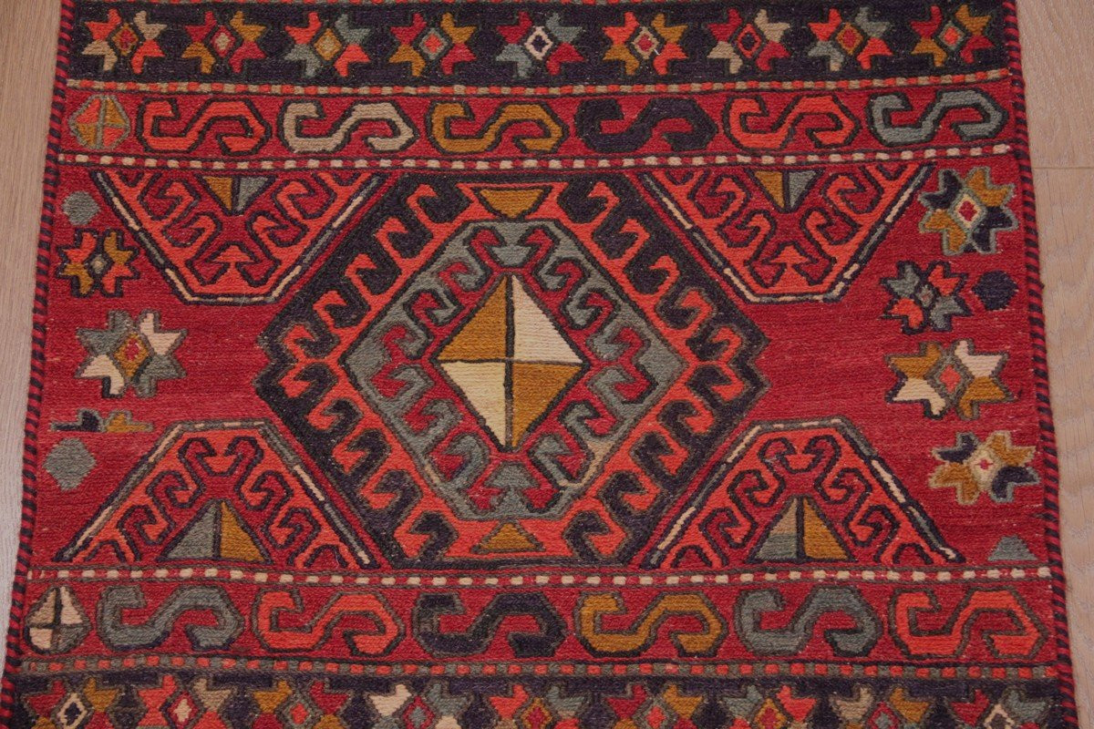 Kilim Soumak Shahsavan Iran 165 X 55 Cm-photo-1