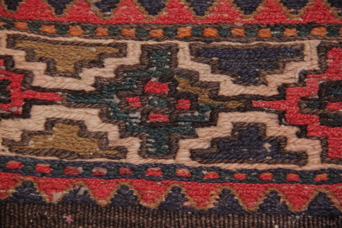 Kilim Soumak Shahsavan Iran 168 X 45 Cm-photo-2