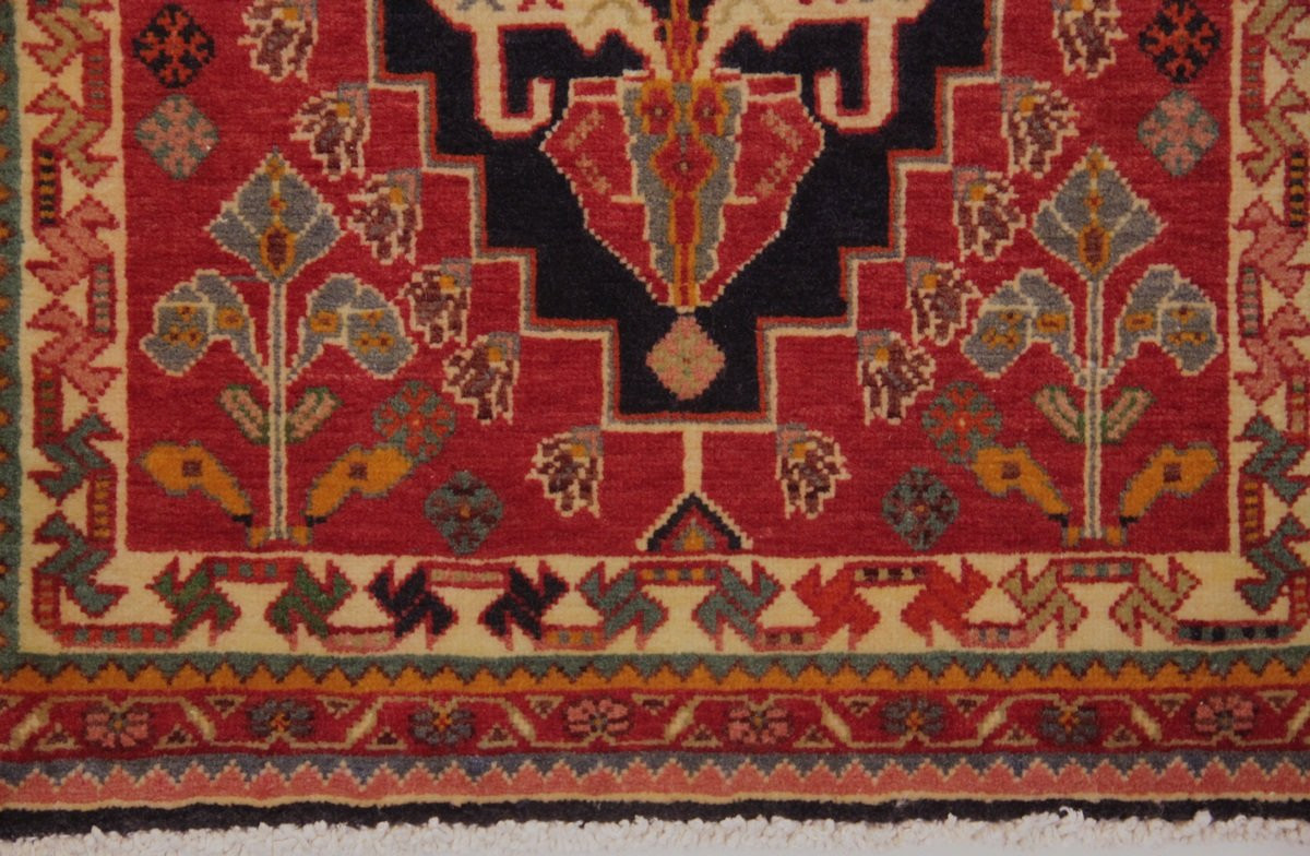 Tapis Gashghaï Kashkuli Iran 61 x 60 cm-photo-2
