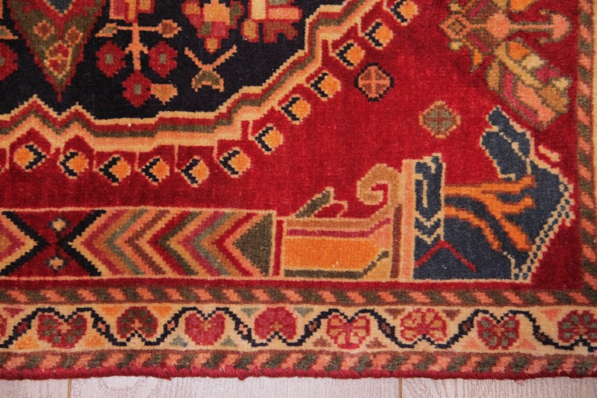 Gashghai Kashkuli Iran Rug 72 X 70 Cm-photo-4