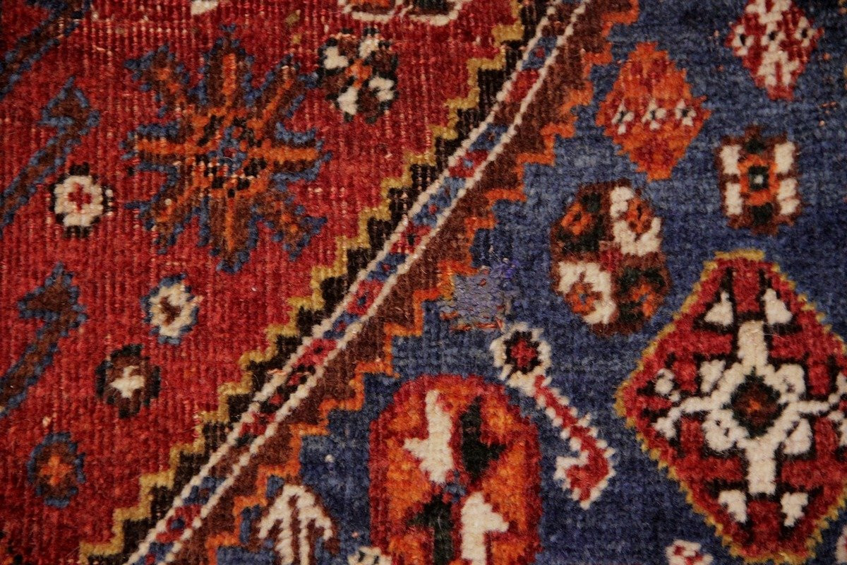 Shiraz Gashghai Rug Iran 233 X 89 Cm-photo-1