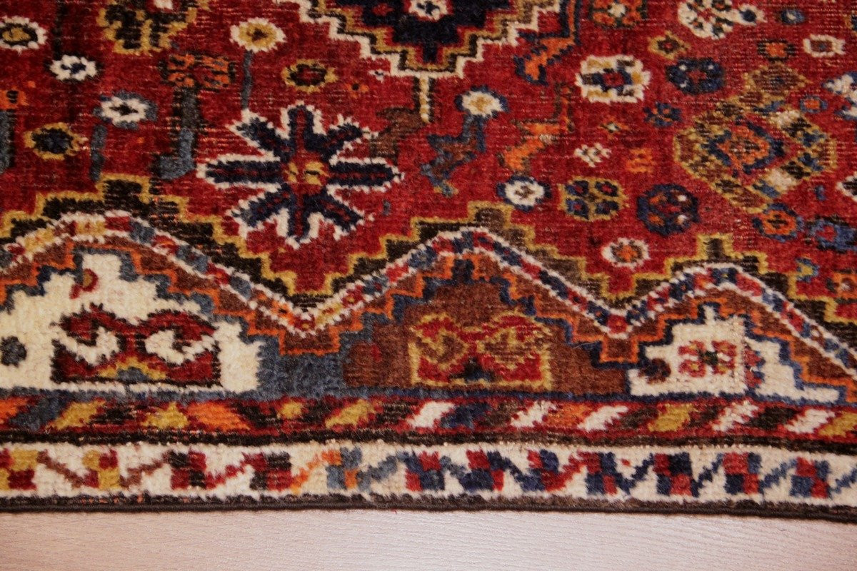 Shiraz Gashghai Rug Iran 233 X 89 Cm-photo-4