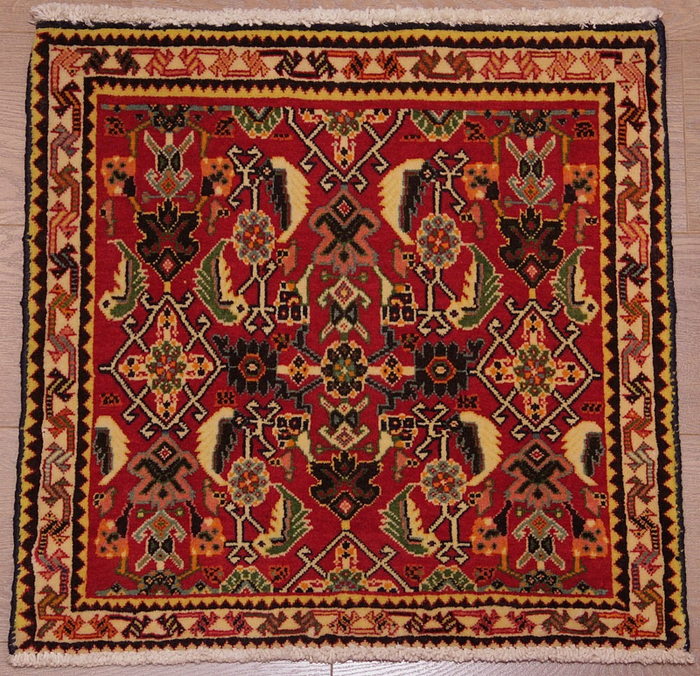 Gashghai Kashkuli Iran Rug 58 X 58 Cm
