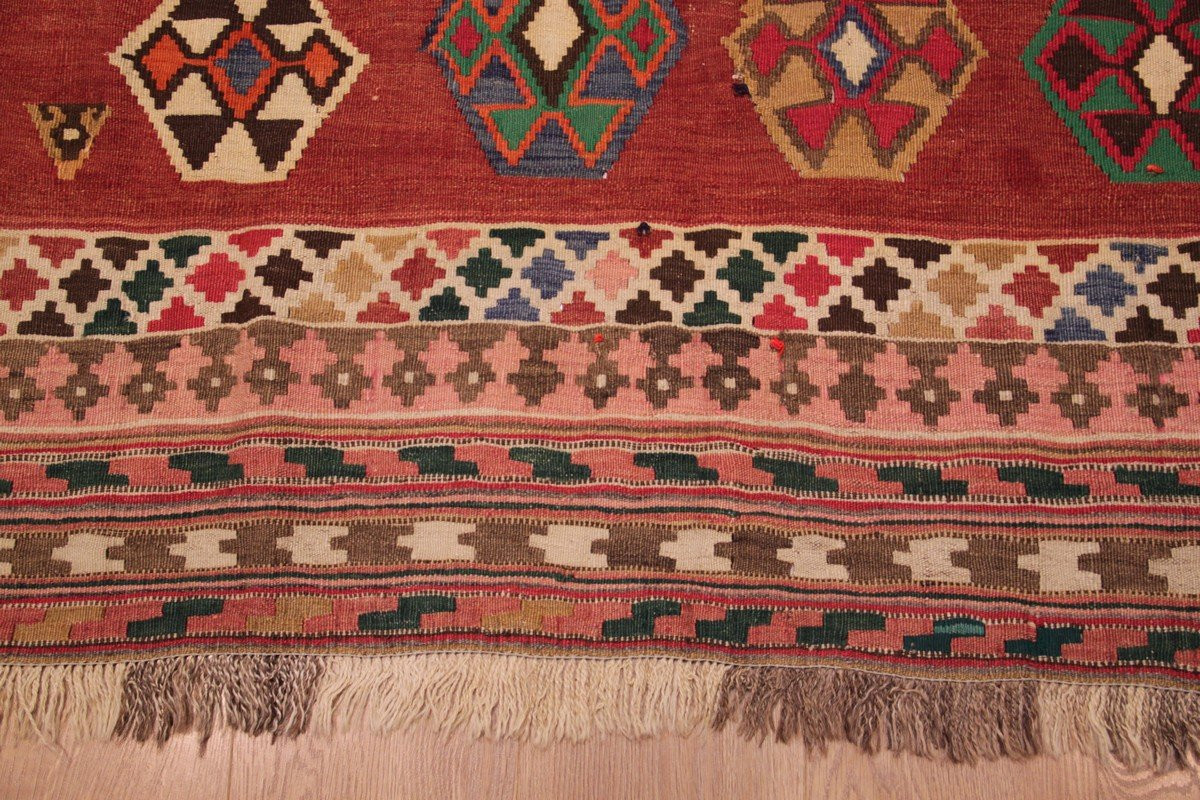 Kilim Gashghaï Kashkuli Iran 247 x 160  cm-photo-3