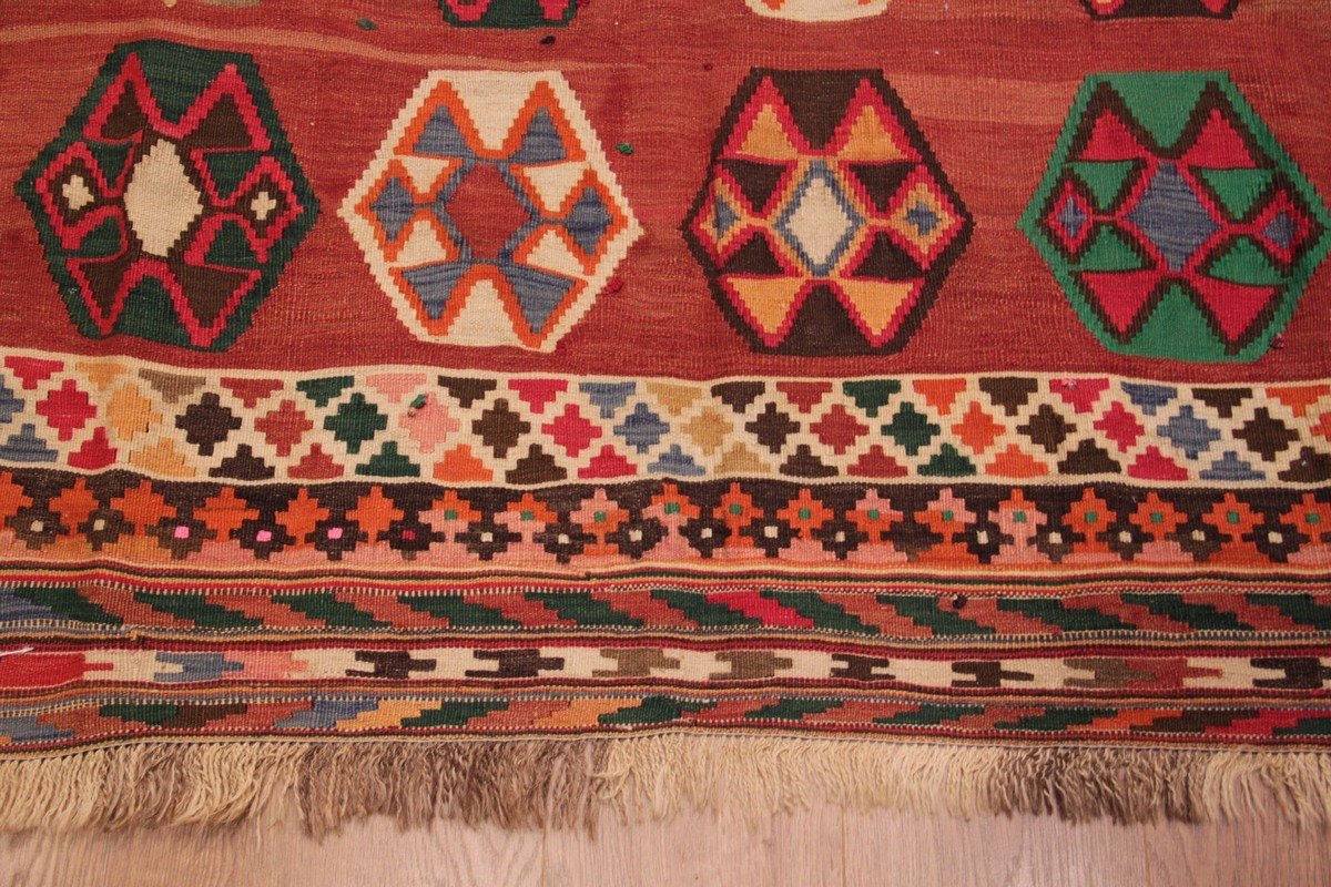 Kilim Gashghaï Kashkuli Iran 247 x 160  cm-photo-4