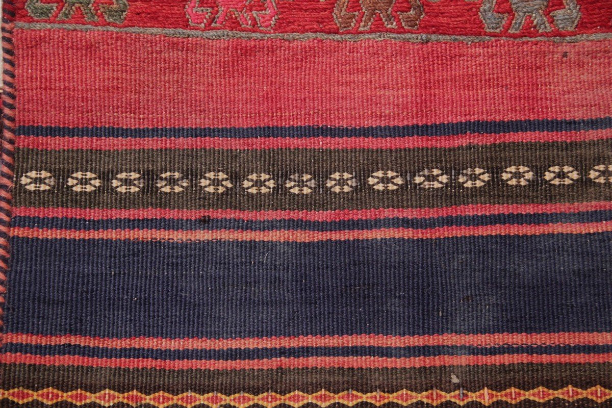 Kilim Soumak Shahsavan Iran 186 X 43 Cm-photo-5