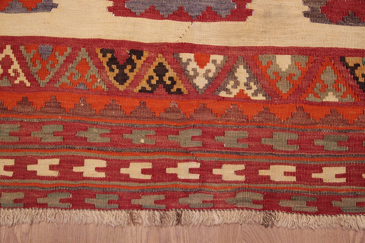 Kilim Gashghaï Kashkuli Iran 270 x 170 cm-photo-3