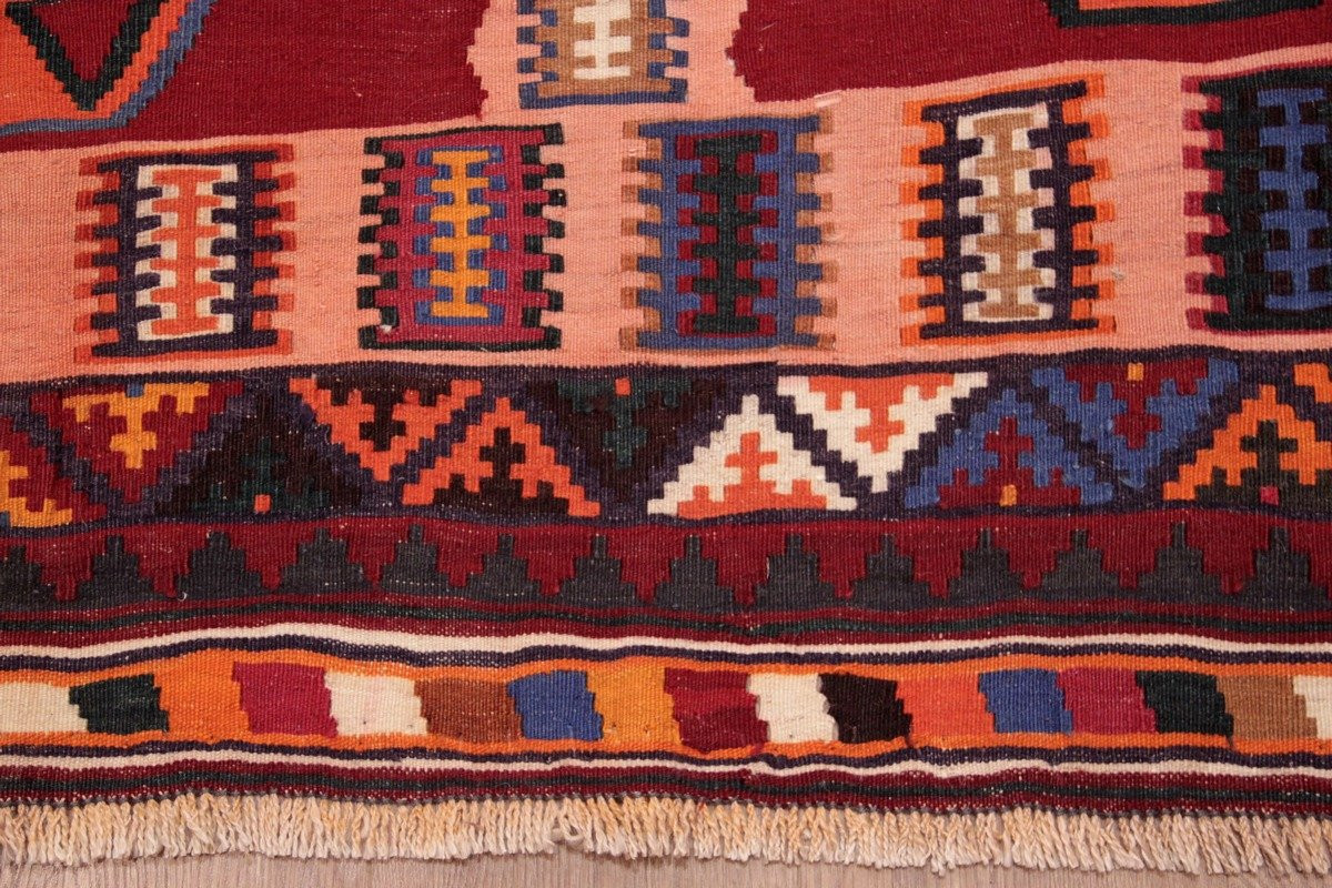 Kilim Gashghaï Kashkuli Iran 270 X 166 Cm-photo-3
