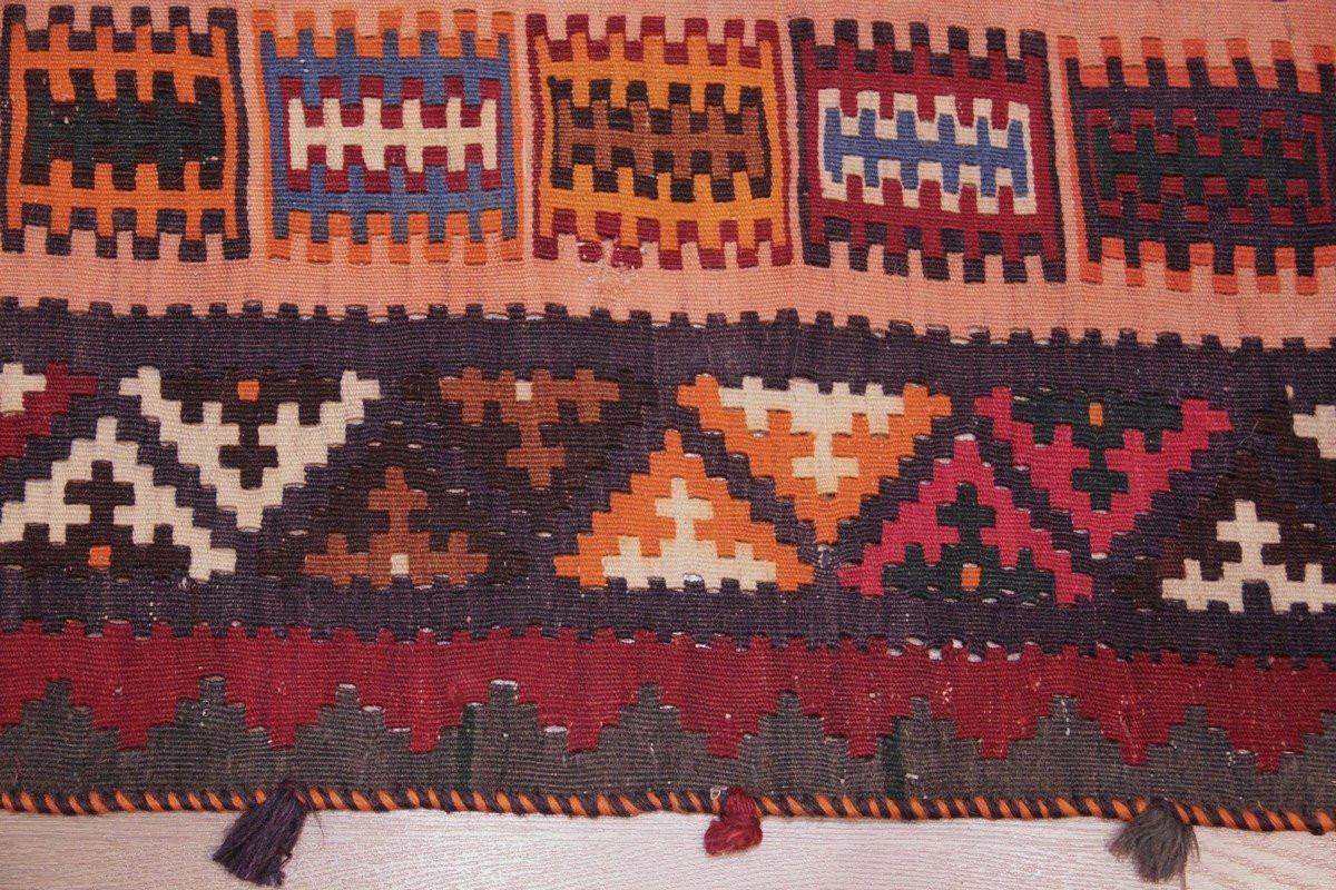 Kilim Gashghaï Kashkuli Iran 270 X 166 Cm-photo-4