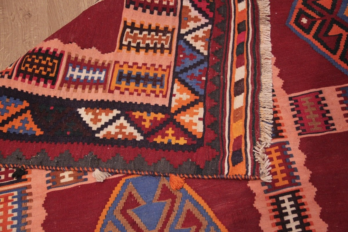 Kilim Gashghaï Kashkuli Iran 270 X 166 Cm-photo-6