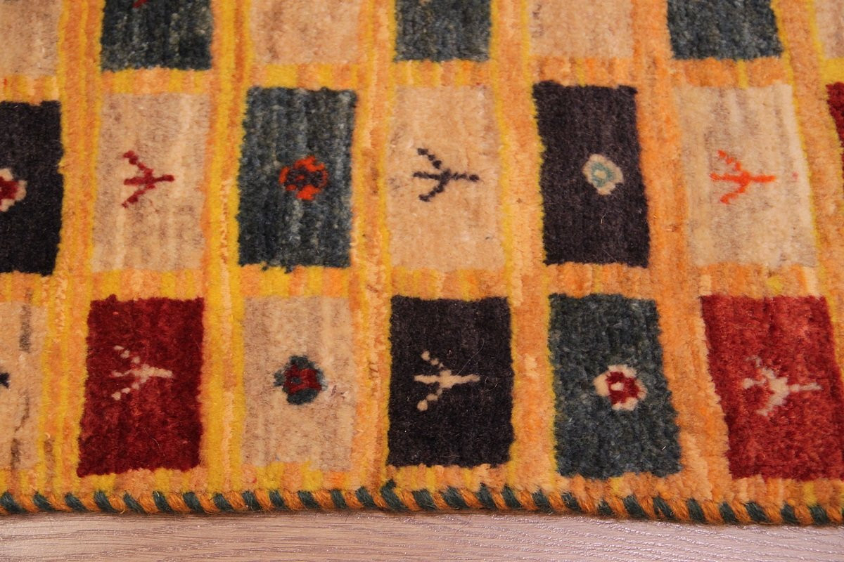 Tapis Gabbeh Iran 196 x 98 cm-photo-3