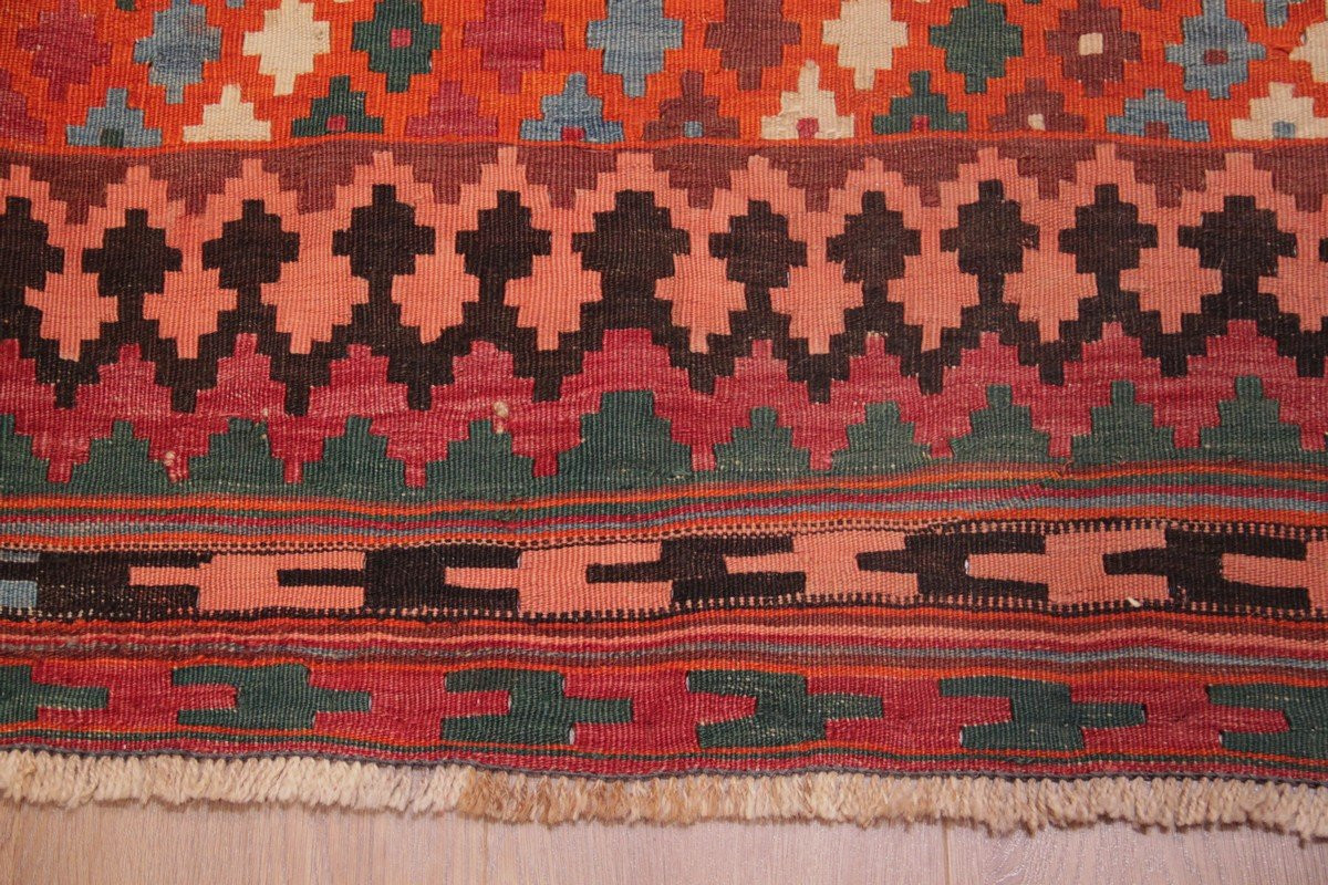 Kilim Gashghaï Kashkuli Iran 240 x 144  cm-photo-3