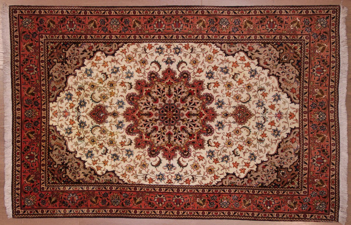 Tabriz Rug, Iran, 155 X 101 Cm-photo-2