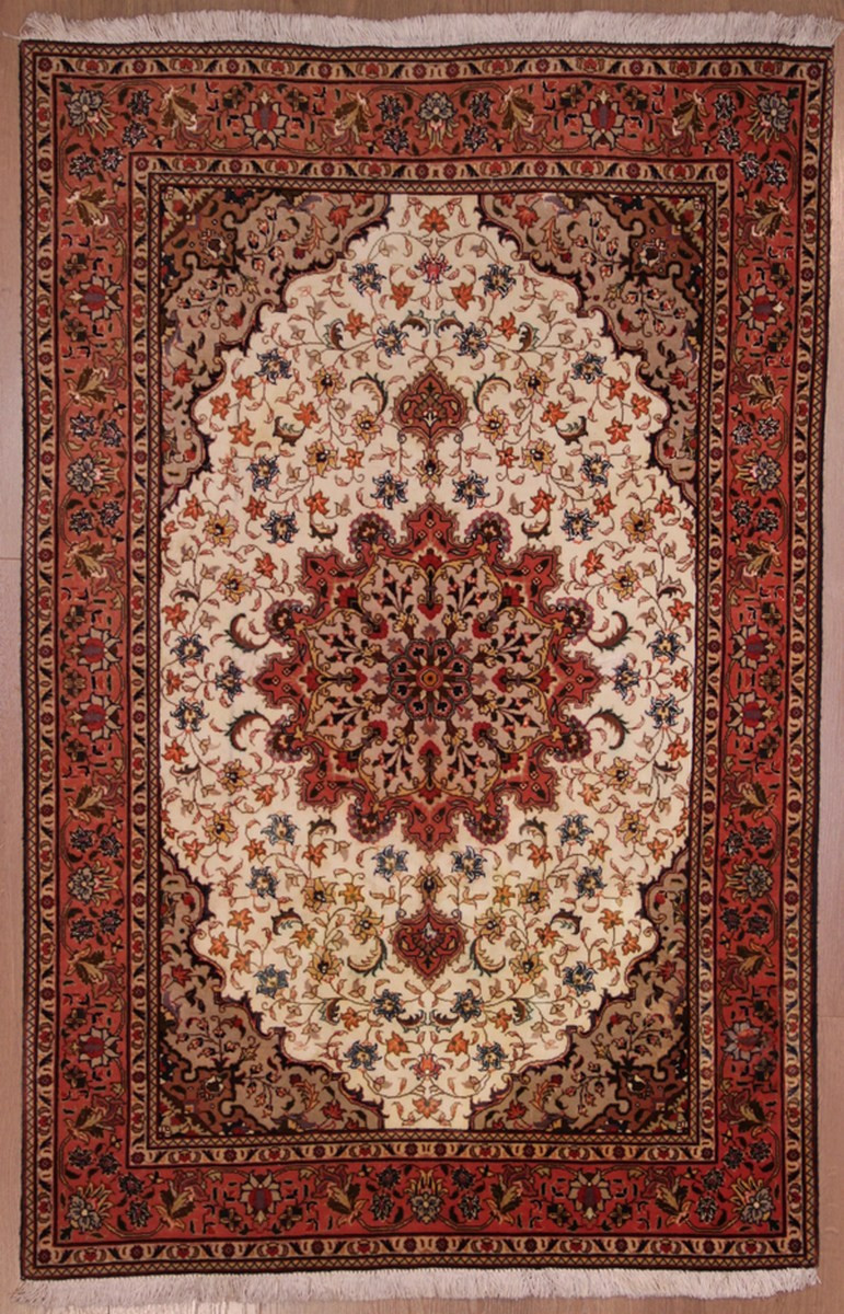 Tabriz Rug, Iran, 155 X 101 Cm