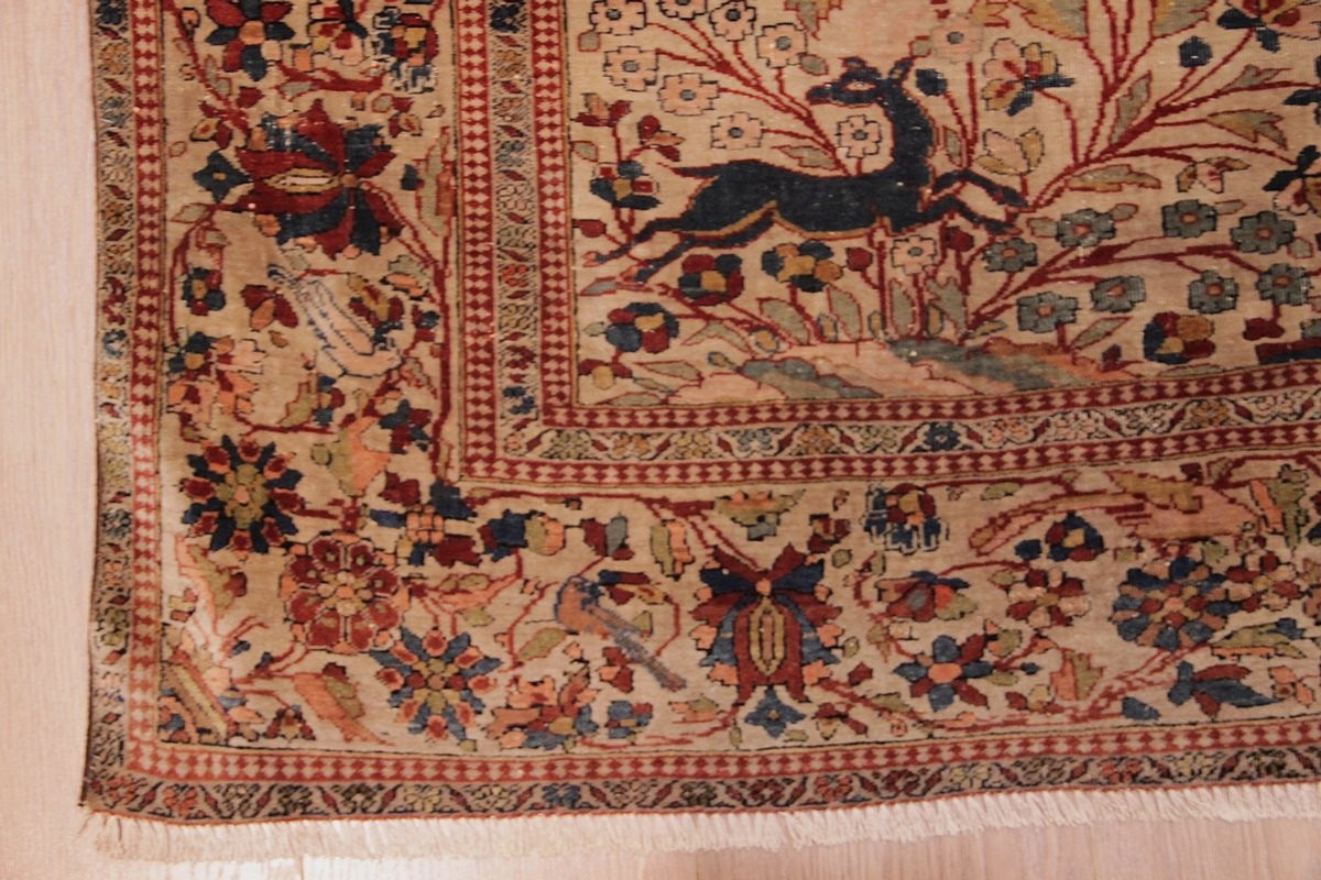 Kashan Iran Rug 208 X 128 Cm-photo-4