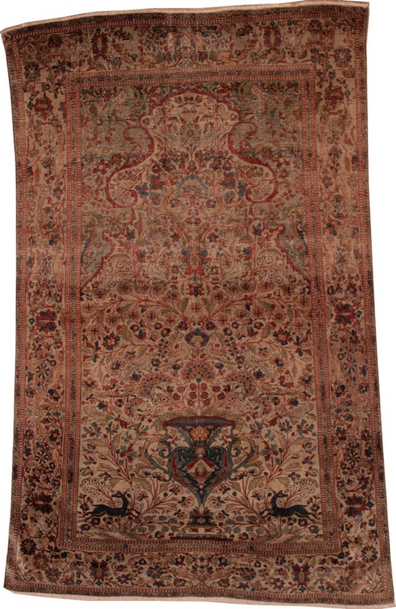 Kashan Iran Rug 208 X 128 Cm