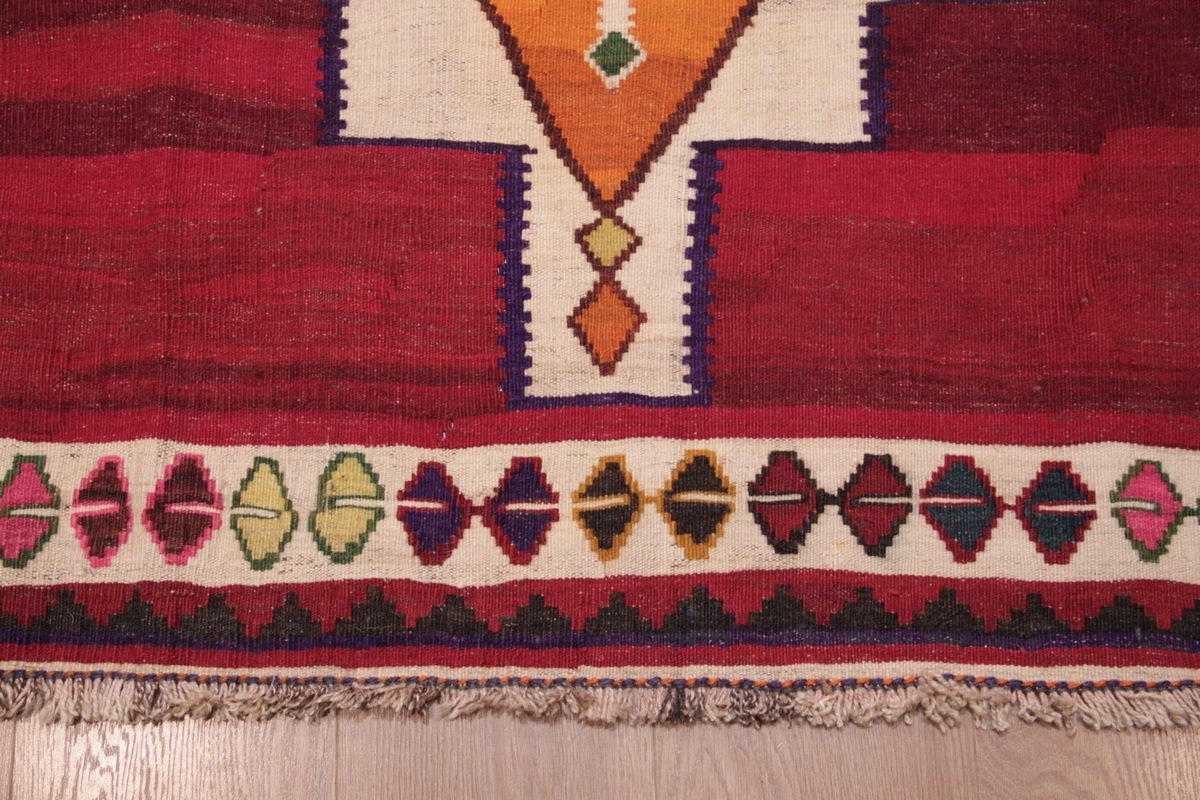 Kilim Gashghaï Kashkuli Iran 250 X 148 Cm-photo-3