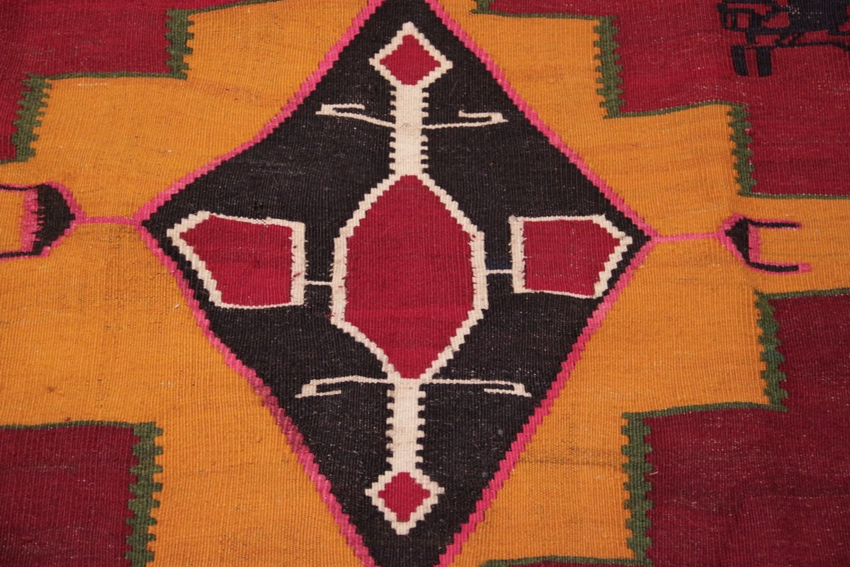 Kilim Gashghaï Kashkuli Iran 250 X 148 Cm-photo-5