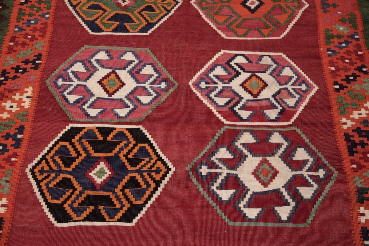 Kilim Gashghaï Kashkuli Iran 250 x 133 cm-photo-1