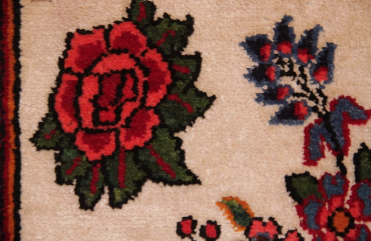 Four Iranian Rugs, 45 X 47 Cm-photo-3