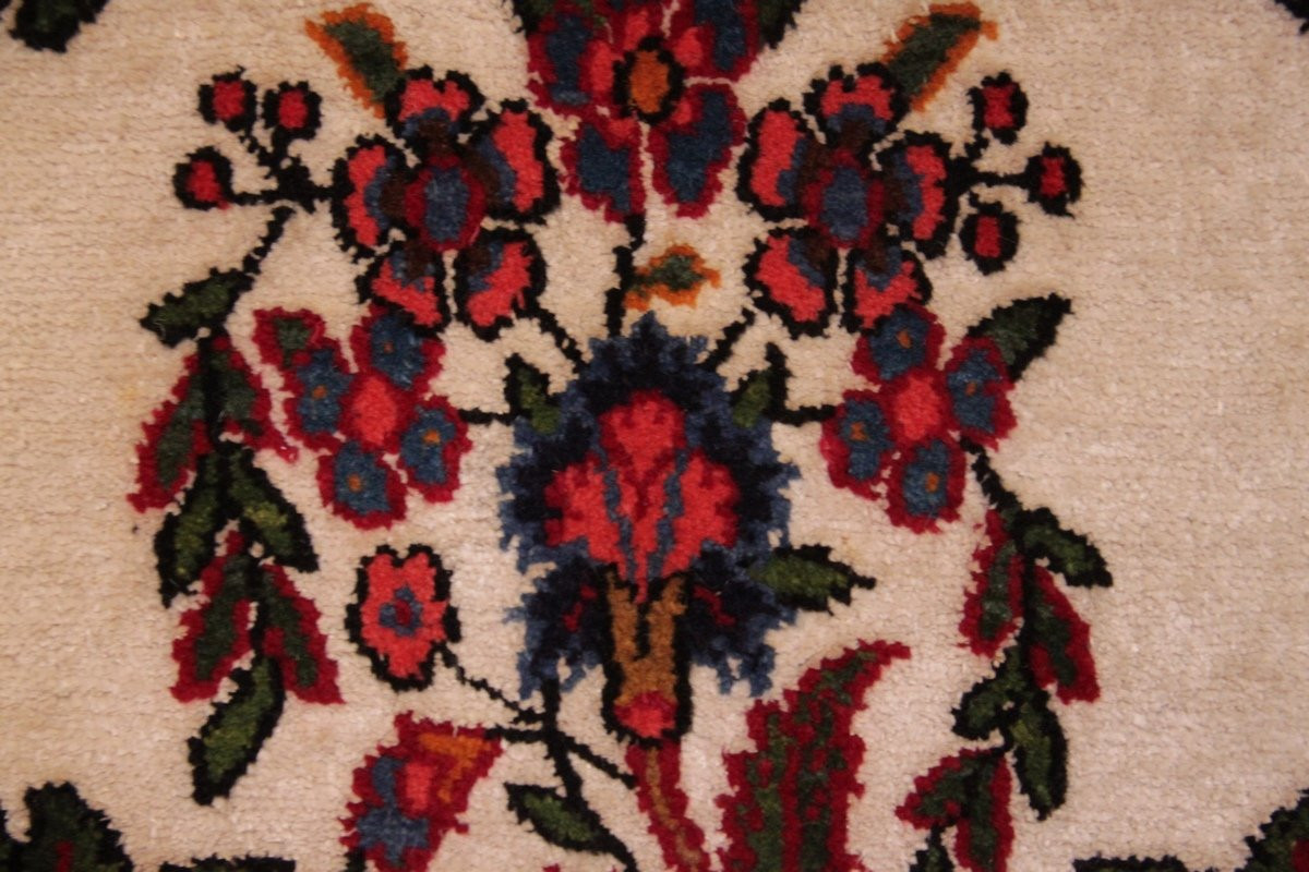 Four Iranian Rugs, 45 X 47 Cm-photo-4