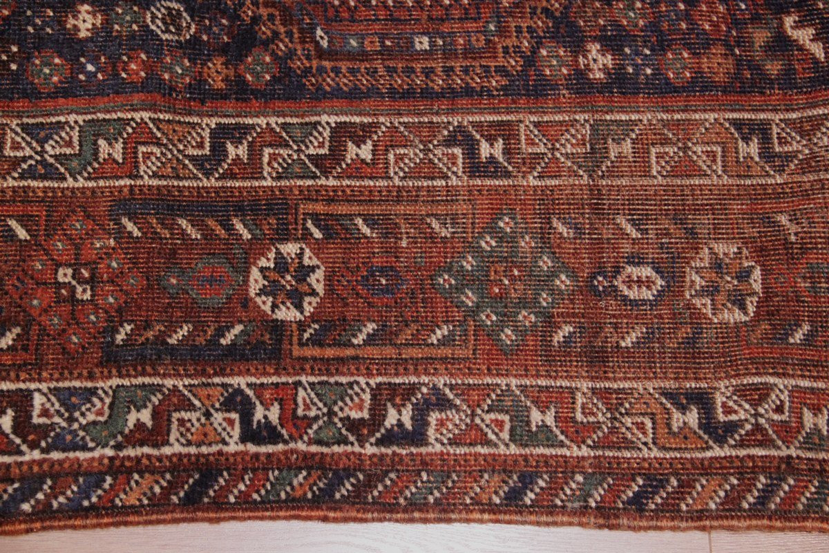 Carpet Shiraz Gashghaï Iran 190 X 160 Cm-photo-1