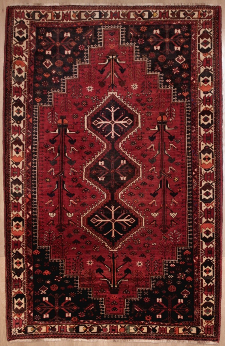 Tapis Gashghaï Iran 255 x 165 cm