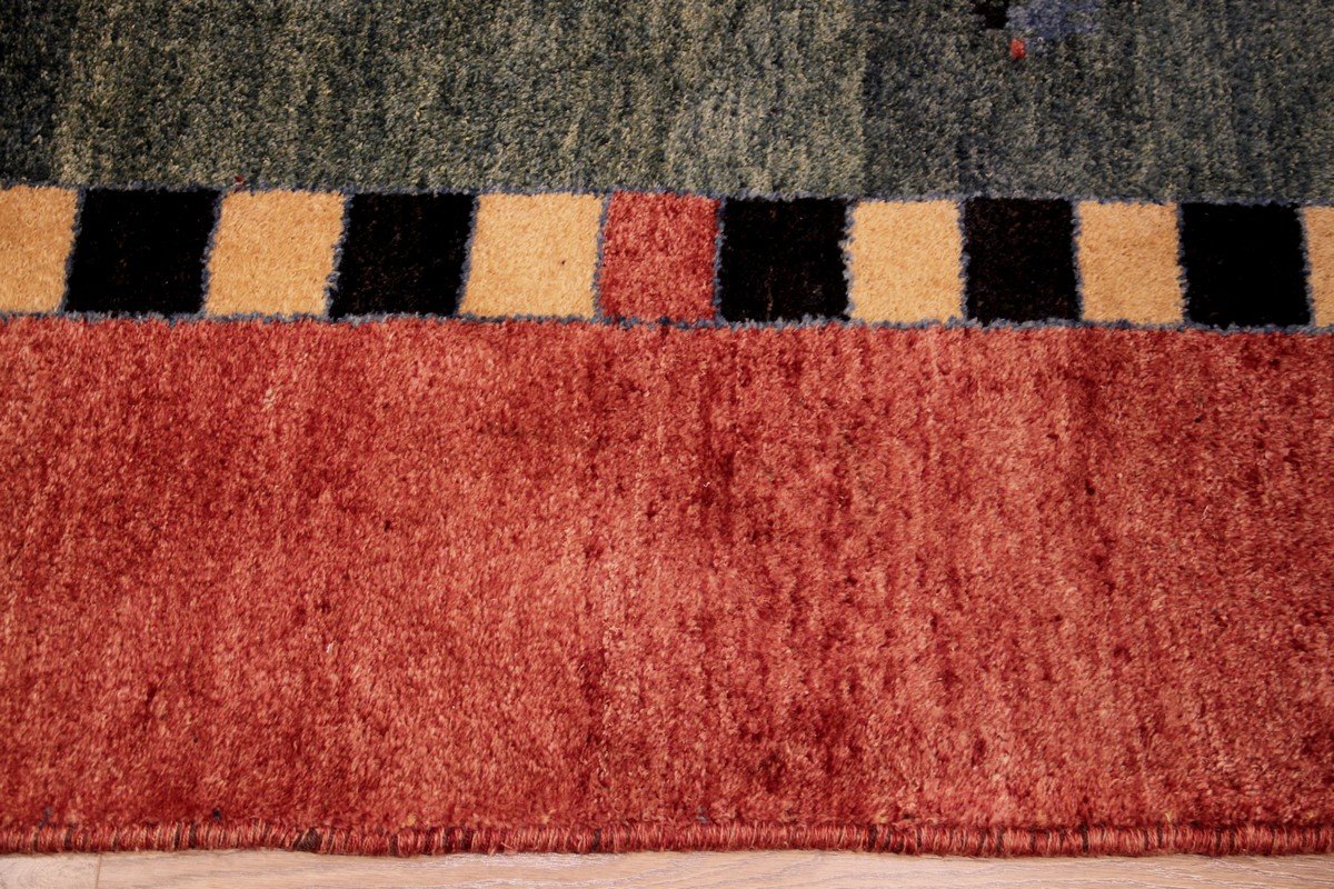 Gabbeh Carpet Iran 245 X 177 Cm-photo-4