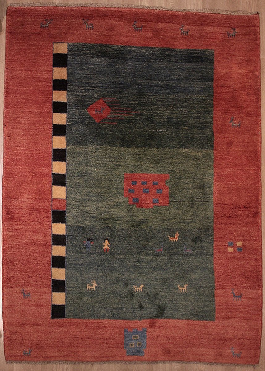 Gabbeh Carpet Iran 245 X 177 Cm