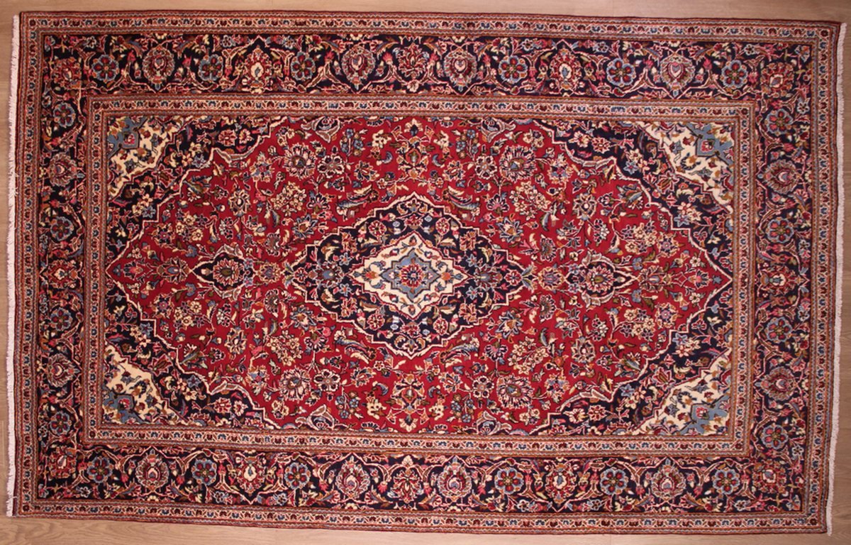 Tapis Kashan Iran 209 x 196 cm-photo-2