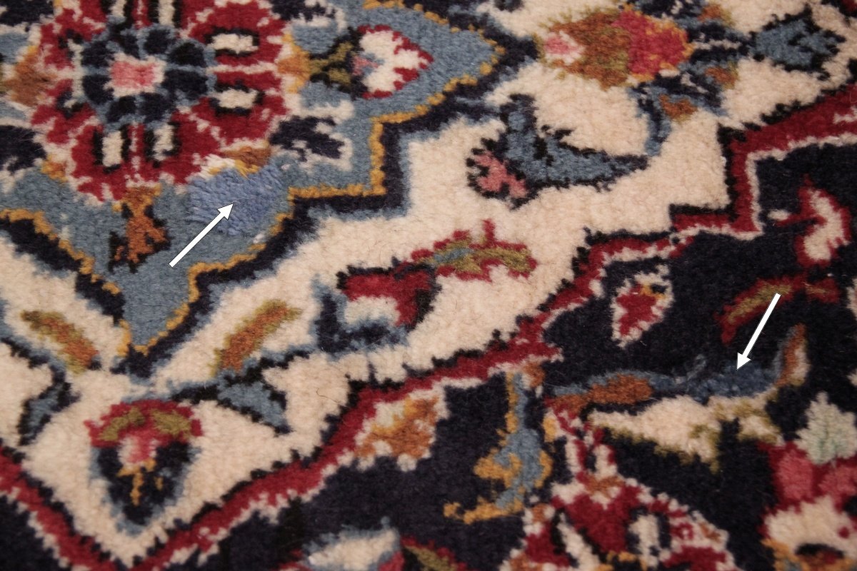 Tapis Kashan Iran 209 x 196 cm-photo-4
