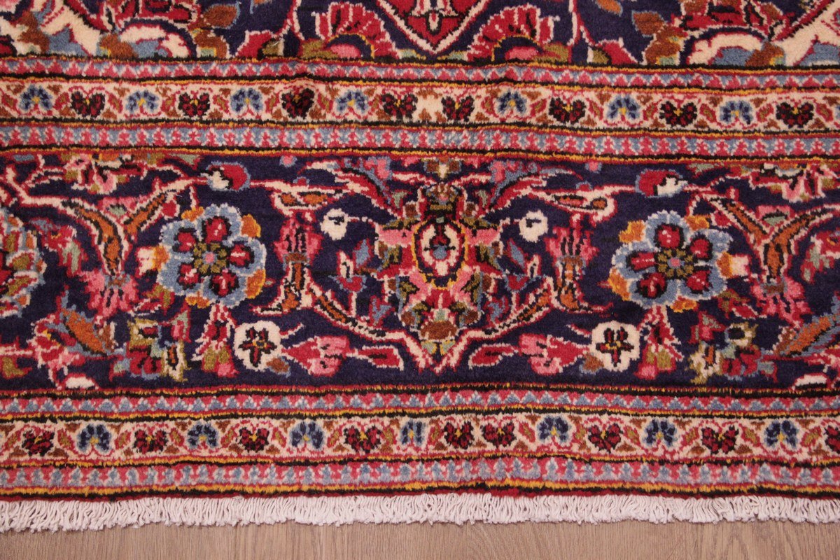 Iranian Kashan Rug, 296 X 200 Cm-photo-3