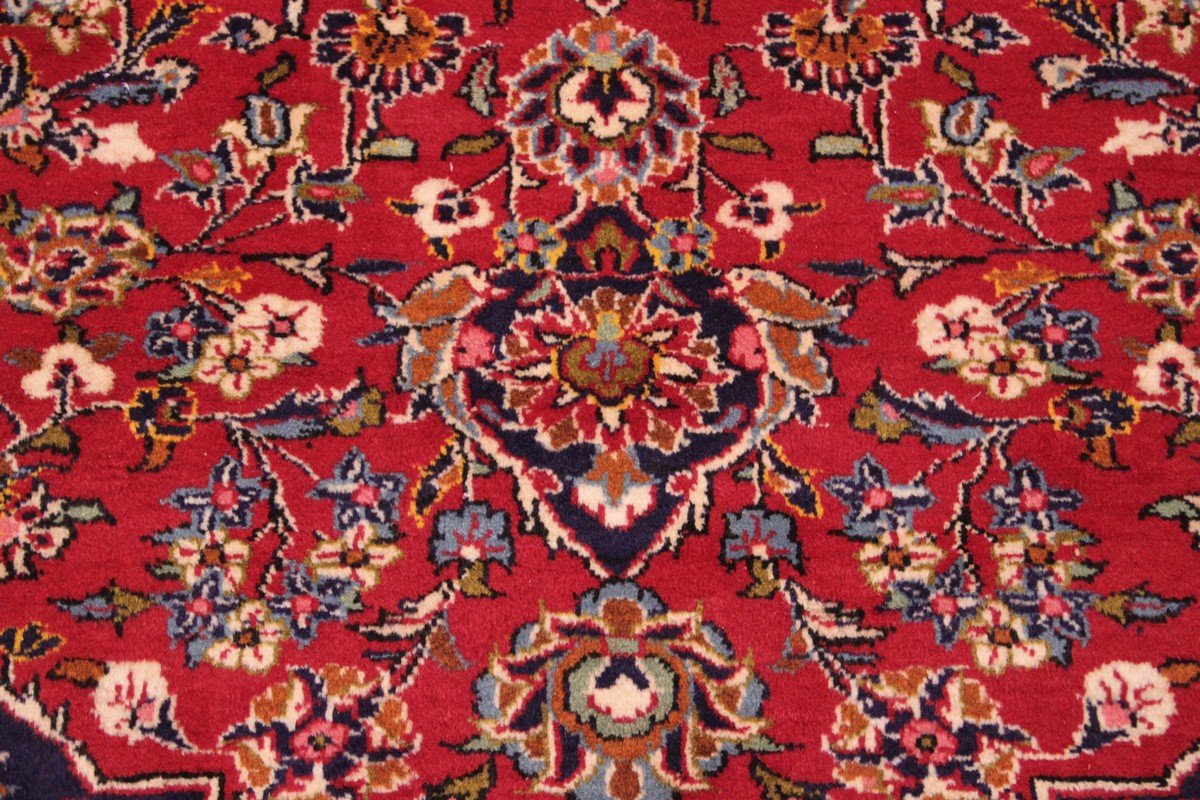 Iranian Kashan Rug, 296 X 200 Cm-photo-2