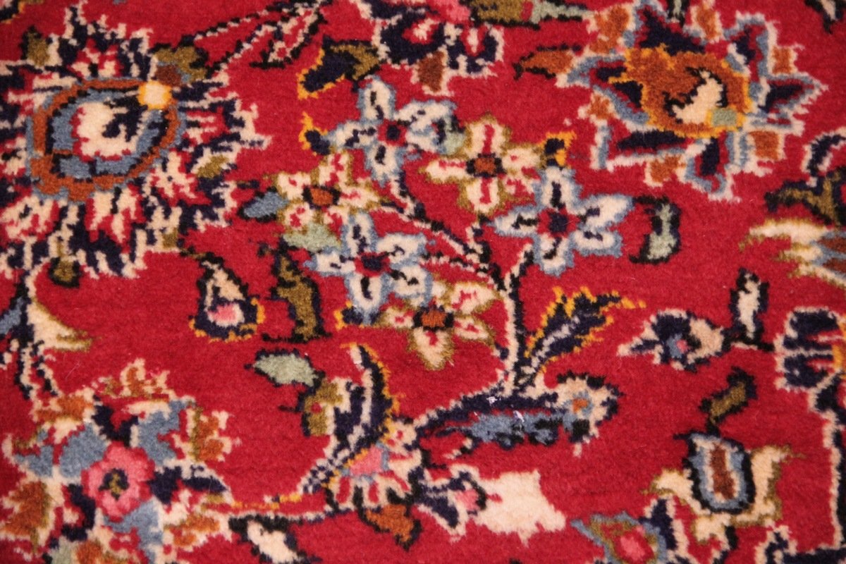 Iranian Kashan Rug, 296 X 200 Cm-photo-3