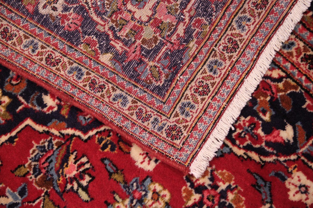 Iranian Kashan Rug, 296 X 200 Cm-photo-5