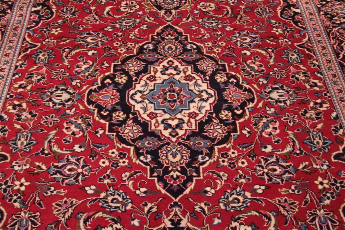 Iranian Kashan Rug, 290 X 200 Cm-photo-3
