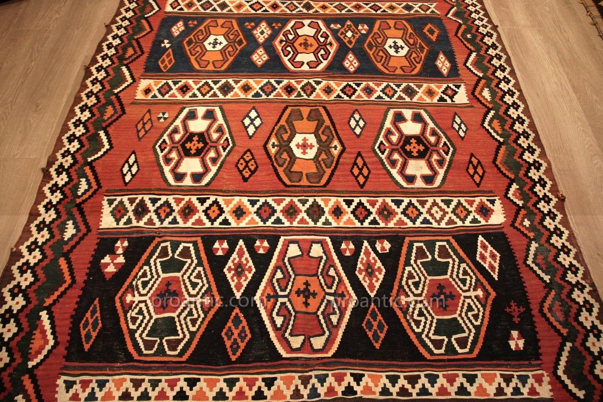 Kilim Gashghai Kashkuli Iran 270 X 165 Cm-photo-2