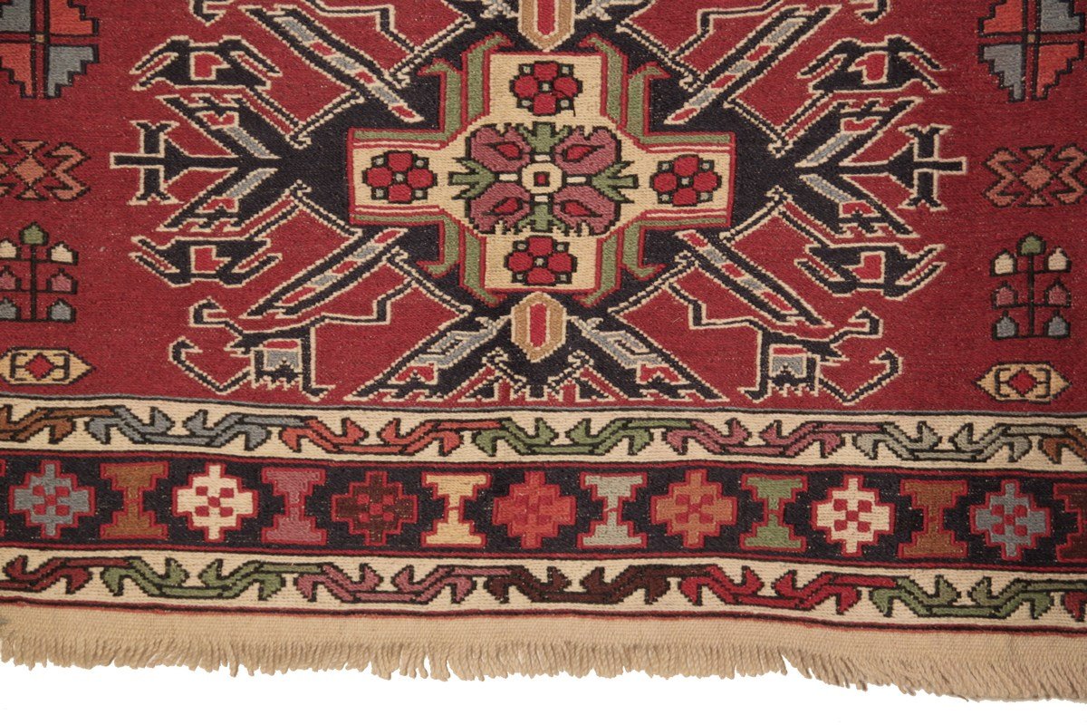 Kilim Soumak Shahsavan Iran 196 X 113 Cm-photo-2