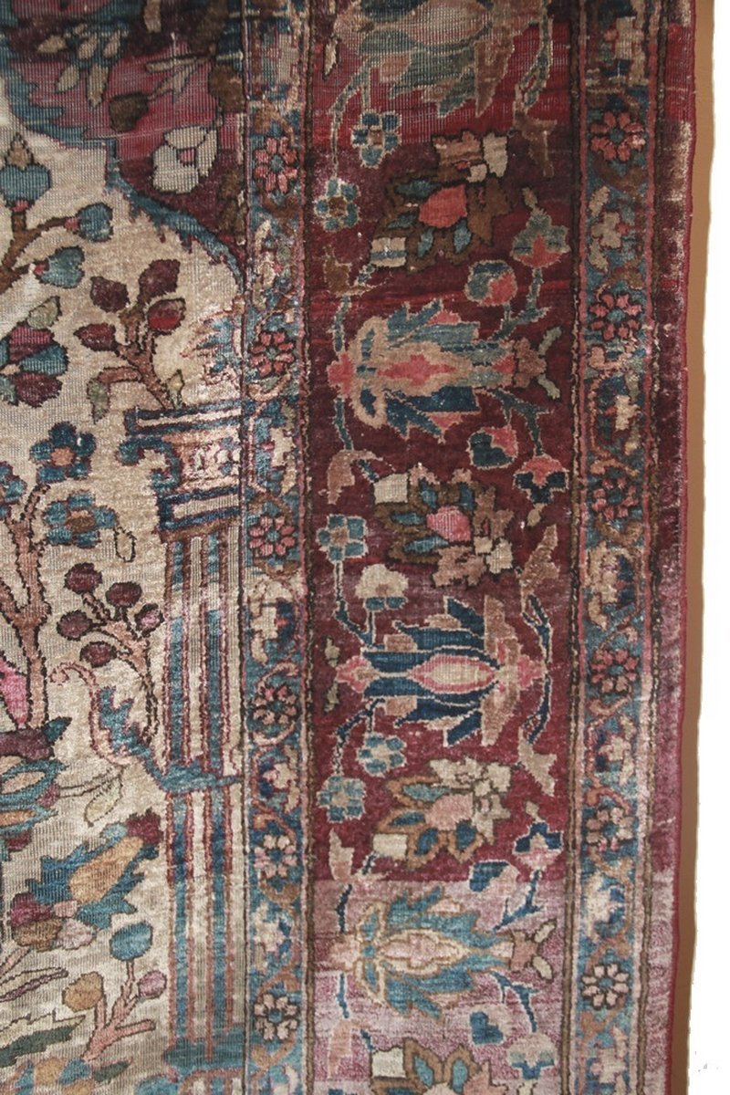 Kashan Carpet Iran Silk 185 X 130 Cm-photo-4