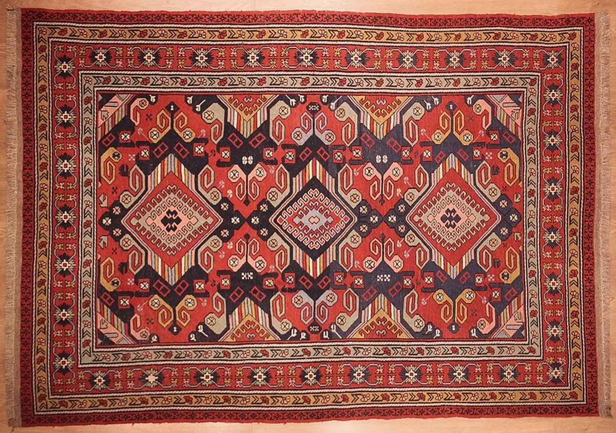 Kilim soumak Azerbaïdjan iranien 242 x 170 cm-photo-2