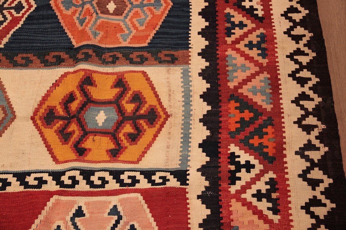 Kilim Gasghai Kashkuli Iran 255 X 170 Cm-photo-1