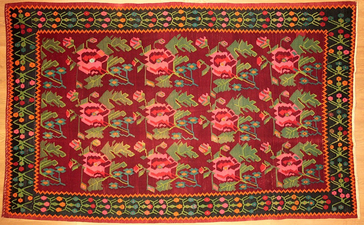 Kilim karabagh Caucase 228 x 146 cm-photo-2