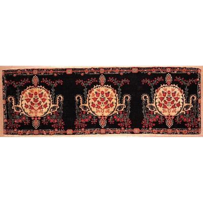 Tapis kerman laver Iran 136 x 46 cm