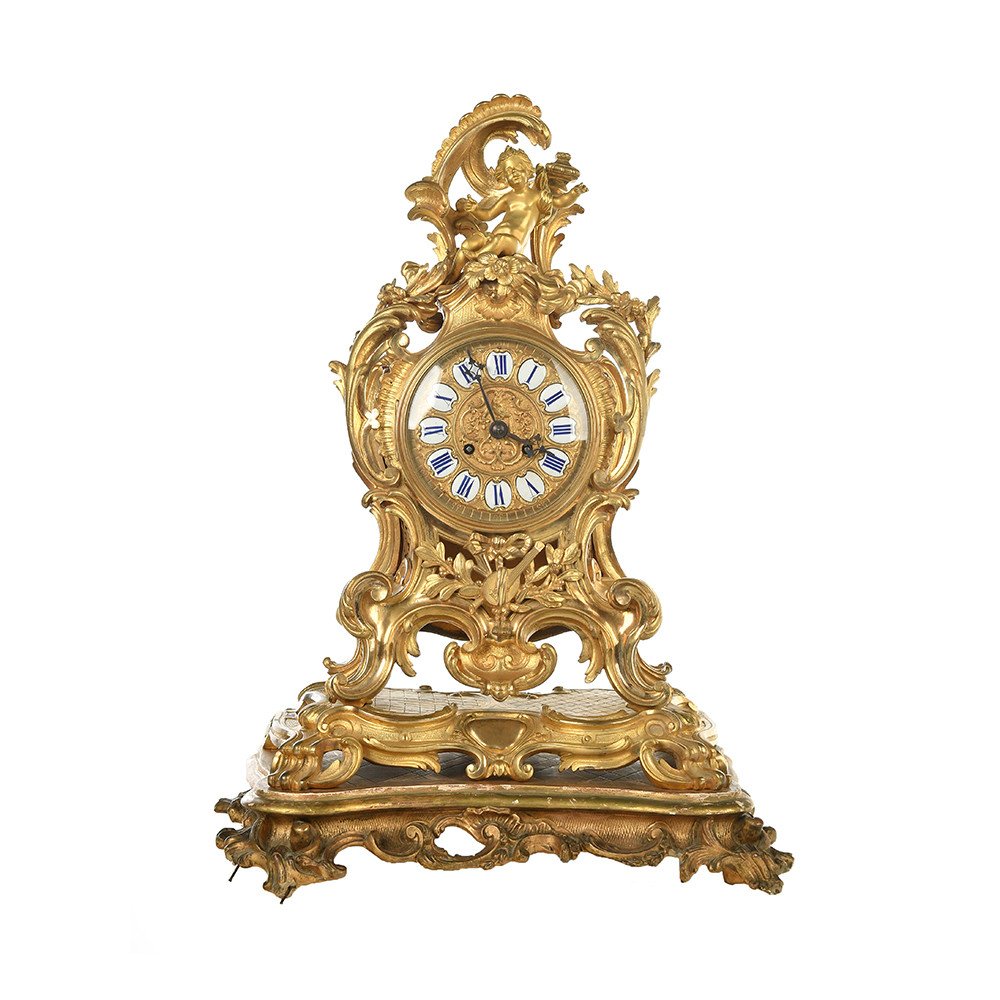 Louis XV Style Clock