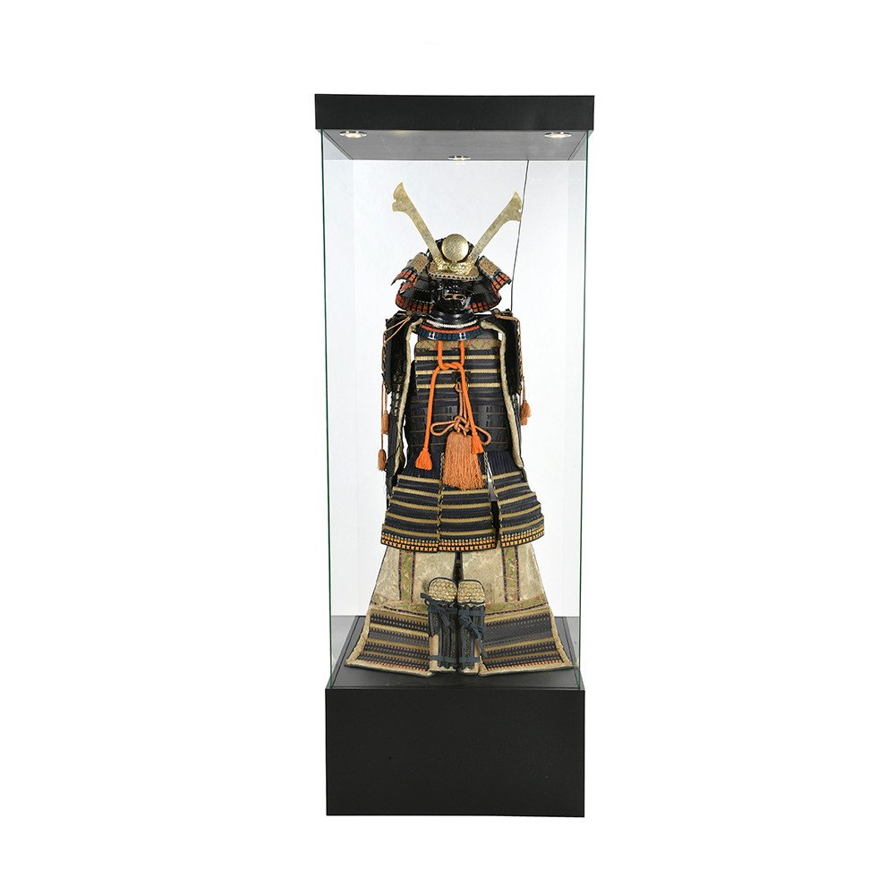 19th Century Samurai Armor In Its Custom Showcase