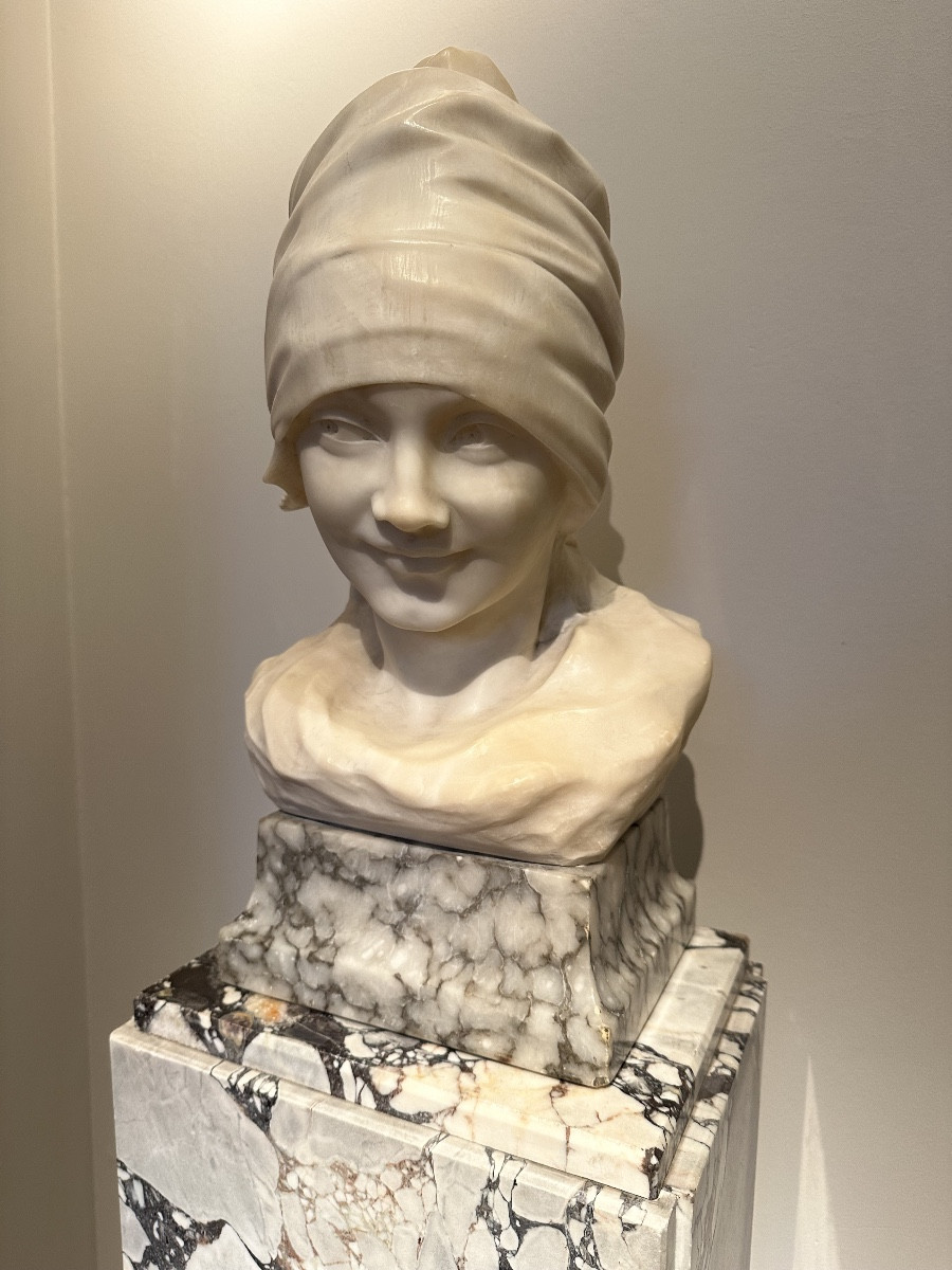 Buste en marbre 