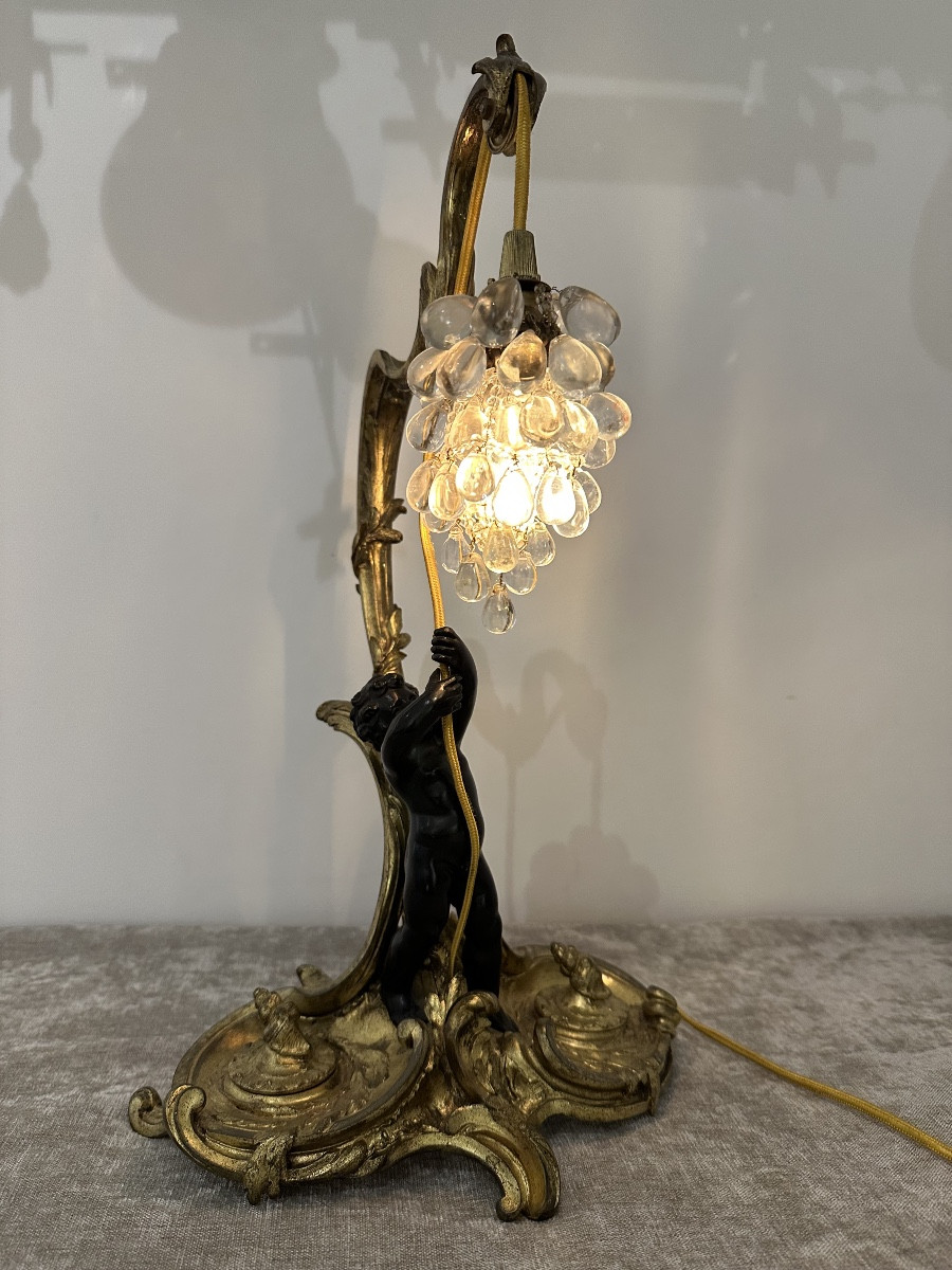 Lampe - encrier de bureau style LXV-photo-2