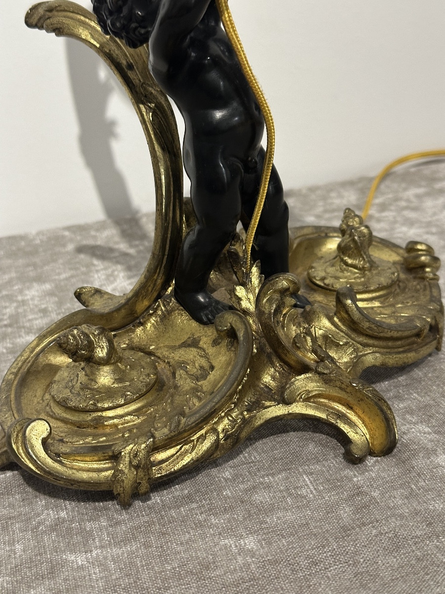 Lampe - encrier de bureau style LXV-photo-4