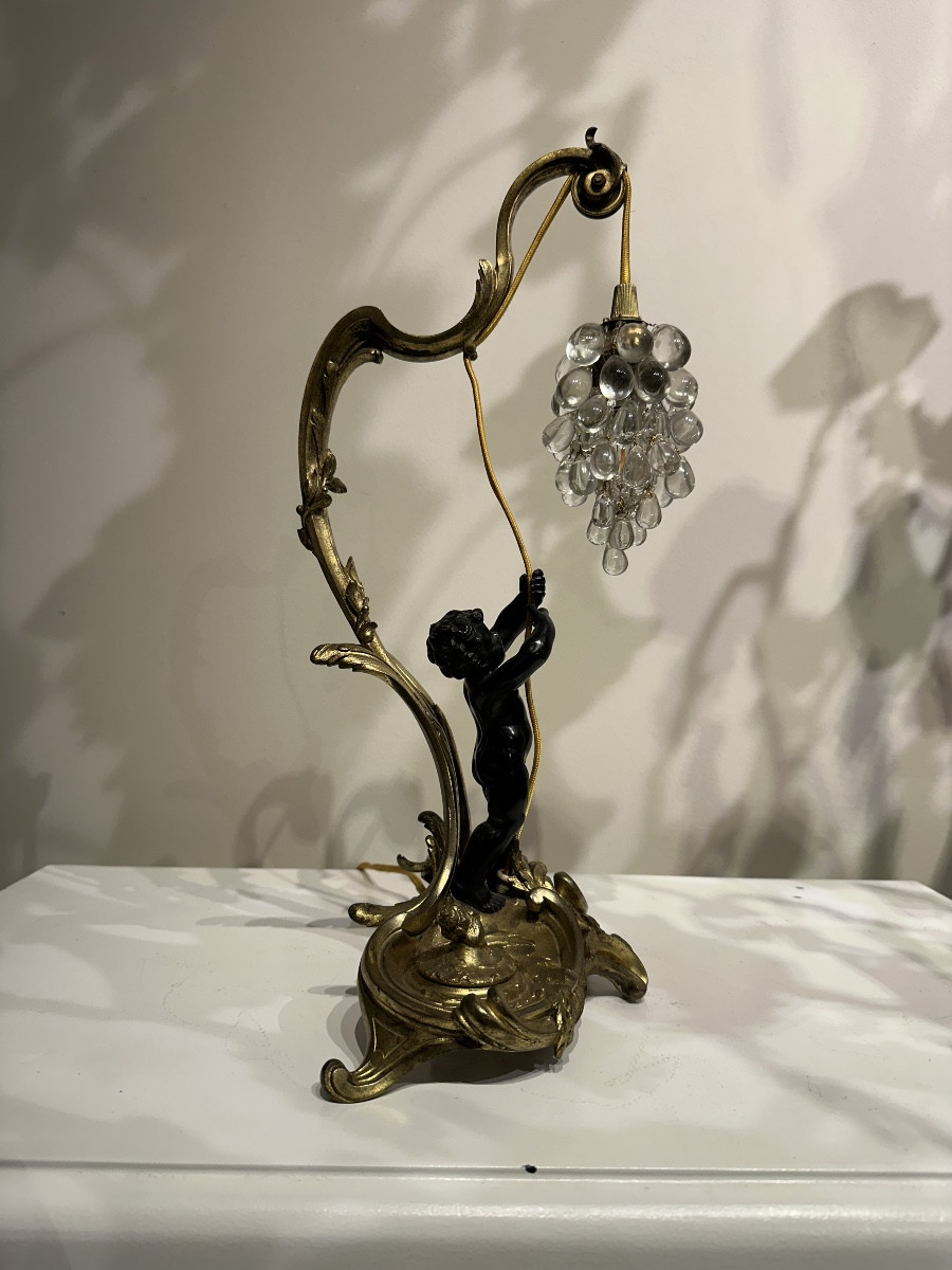 Lampe - encrier de bureau style LXV